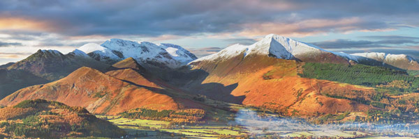 Grisedale Pike and the Derwent Fells