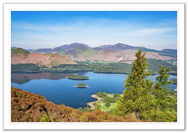 Derwentwater and the Derwent Fells