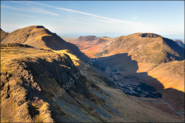 Kirk Fell and Pillar from Great Gable.