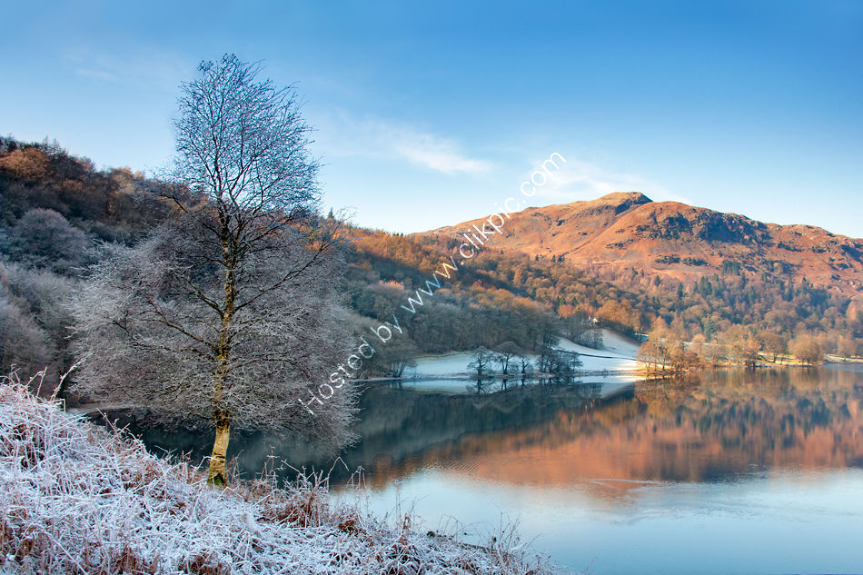 Silver Howe over a frosty Grasmere
