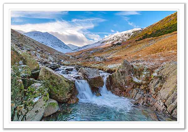 Glenridding Beck in winter 2