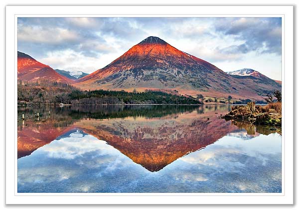 Grasmoor over Crummock Water