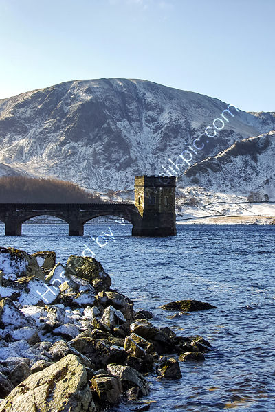 Haweswater Reservoir Tower in Winter