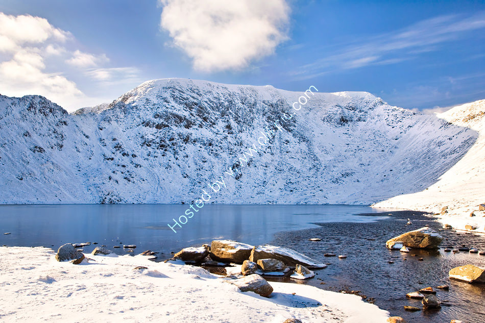 Red Tarn and Helvellyn.