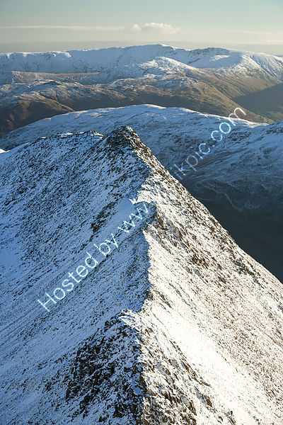 Striding Edge in winter