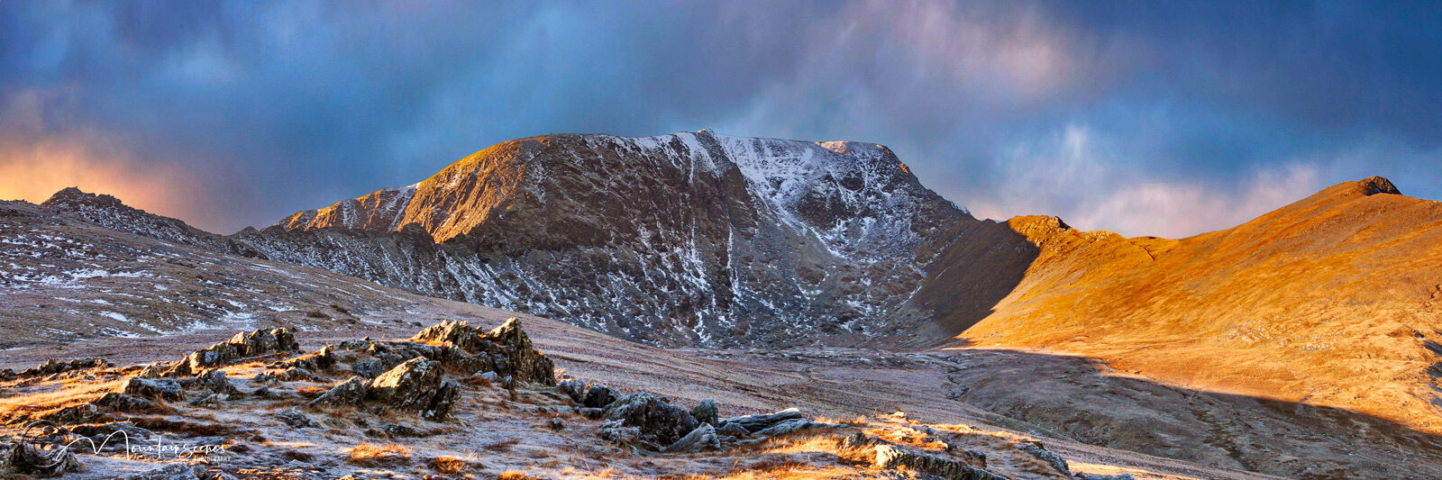 Dawn breaks over Helvellyn
