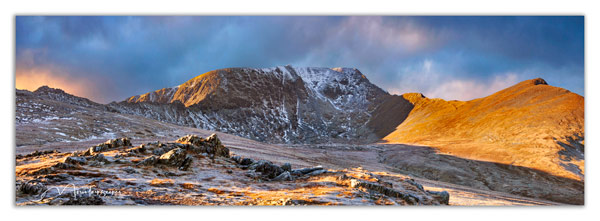 Dawn breaks over Helvellyn