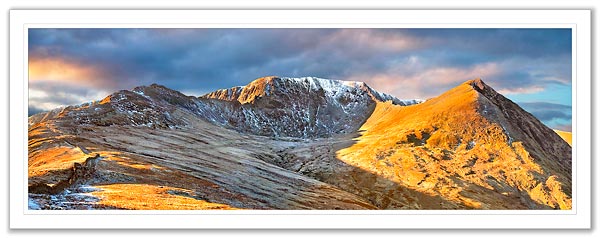 Dawn breaks over Helvellyn