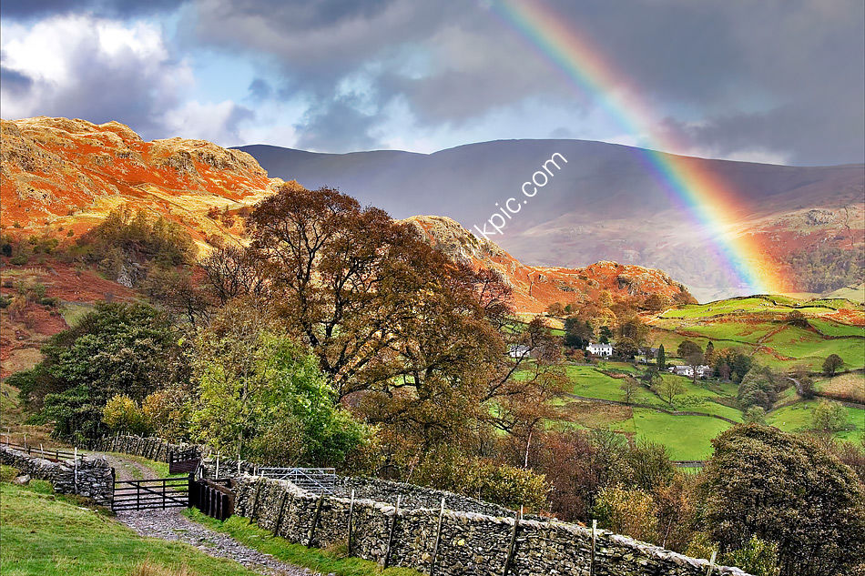 Rainbow over Kentmere