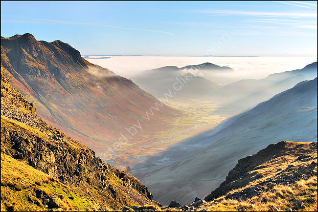 Langdale from Crinkle Crags