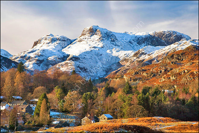Langdales from Elterwater