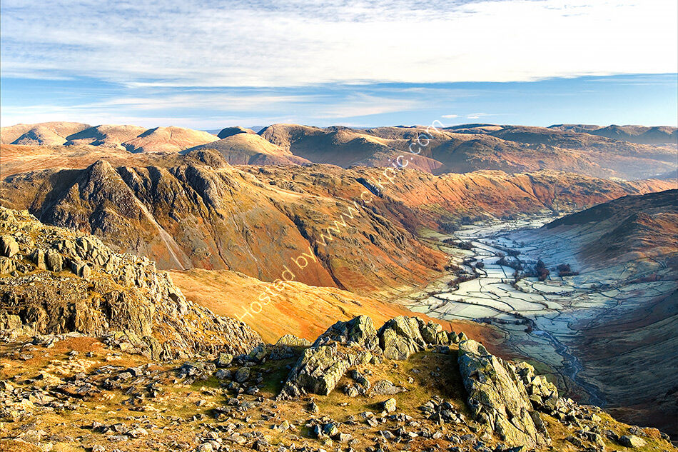 Langdale from Crinkle Crags