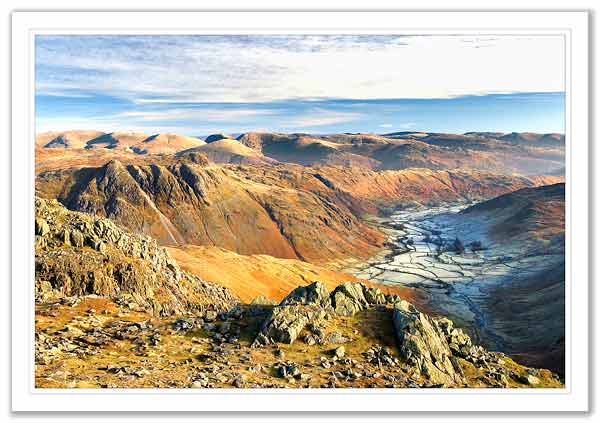 Langdale from Crinkle Crags