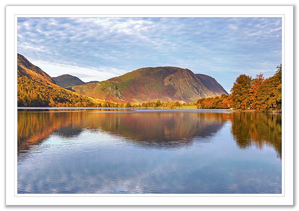 Mellbreak across Buttermere