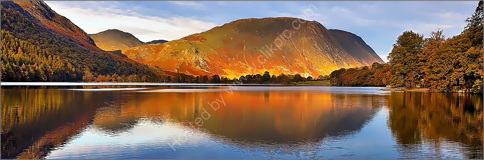Mellbreak across Buttermere