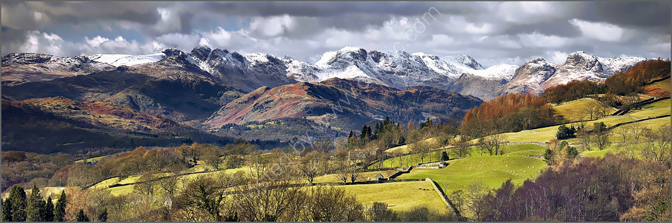 Crinkle Crags from Troutbeck