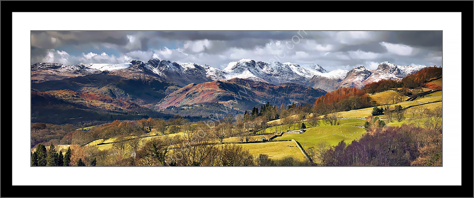 Crinkle Crags from Troutbeck