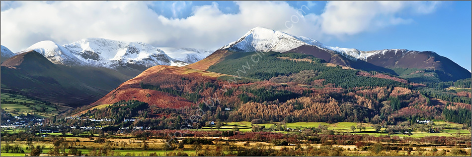 Grisedale Pike and the Coledale Fells