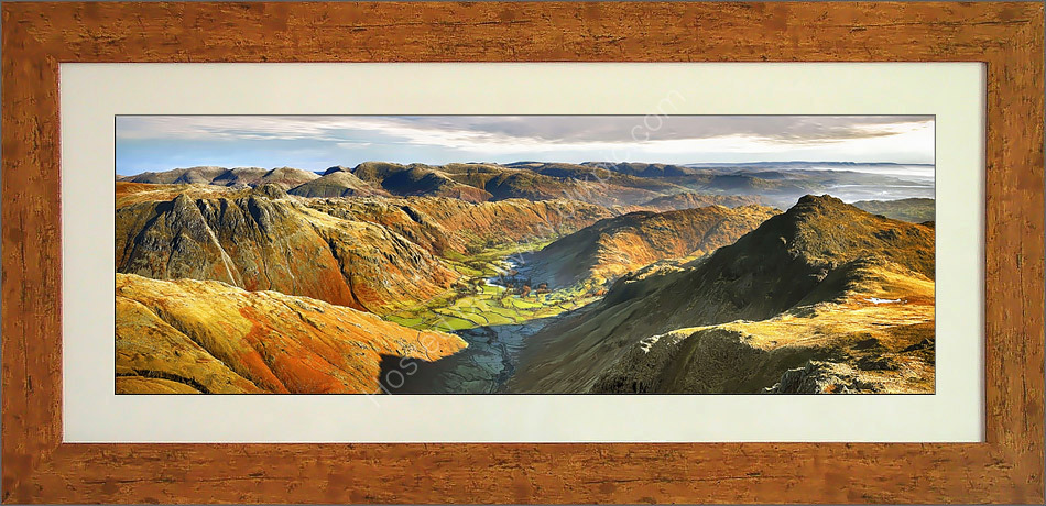 Langdale from Crinkle Crags