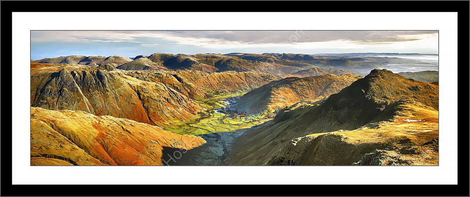 Langdale from Crinkle Crags