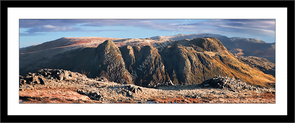 Langdale Pikes from Bowfell