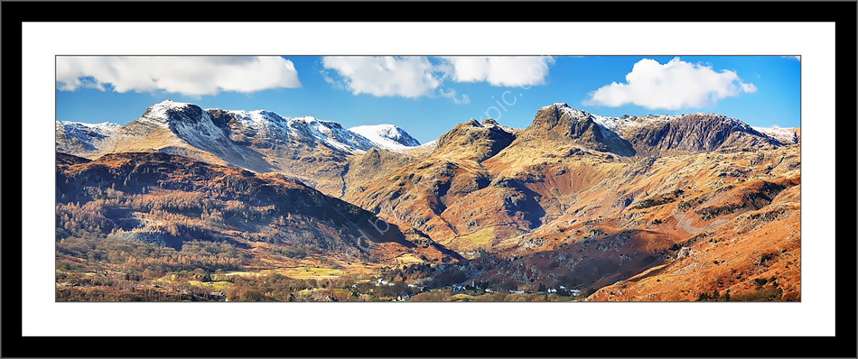 Langdale Pikes and Chapel Stile