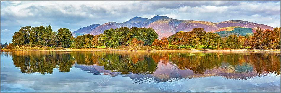 Skiddaw across Derwentwater