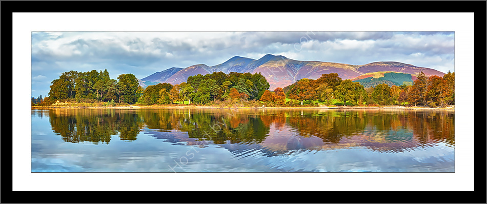 Skiddaw across Derwentwater