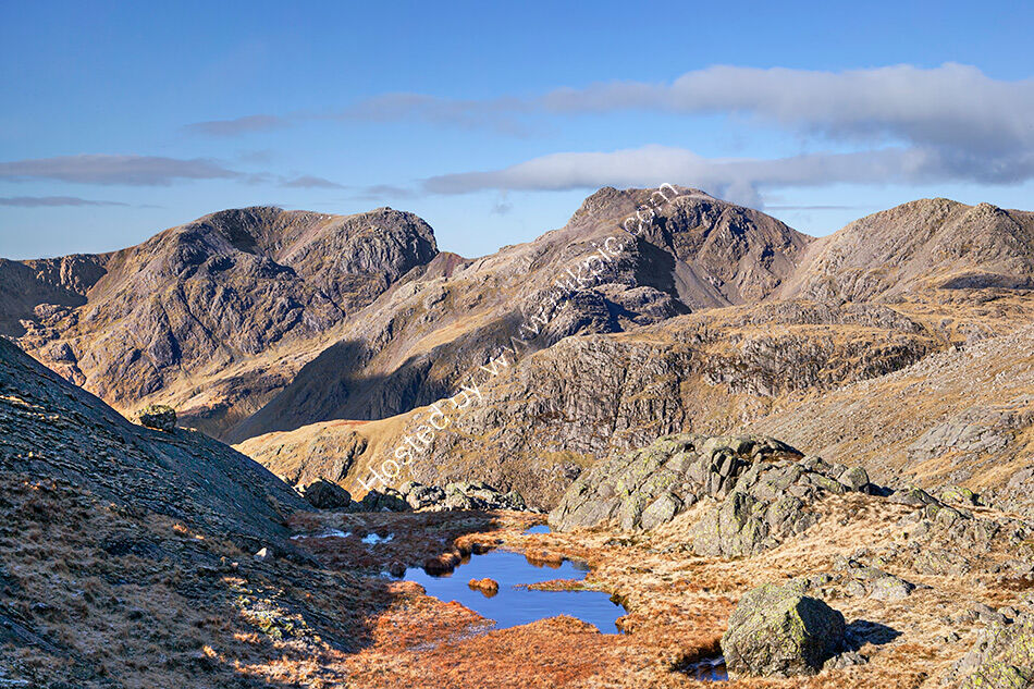 Scafell from Crinkle Crags 2