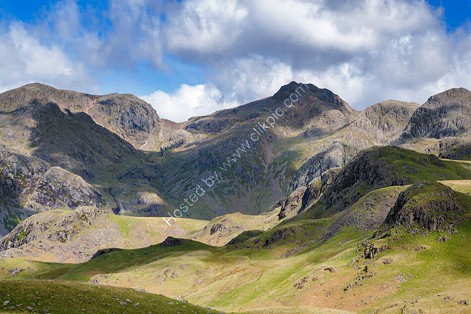 Scafell range from Moasdale
