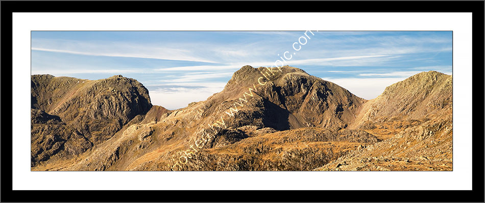 Scafell from Bowfell