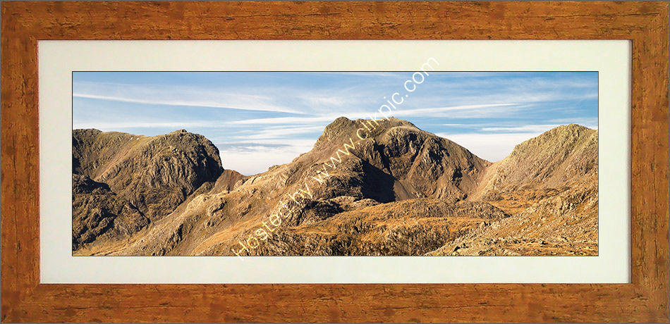 Scafell from Bowfell