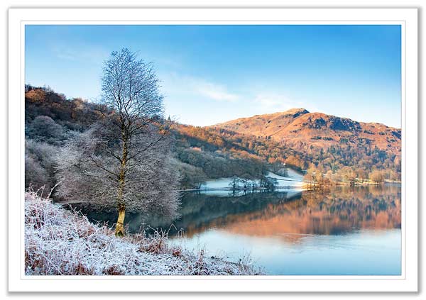 Silver Howe over a frosty Grasmere
