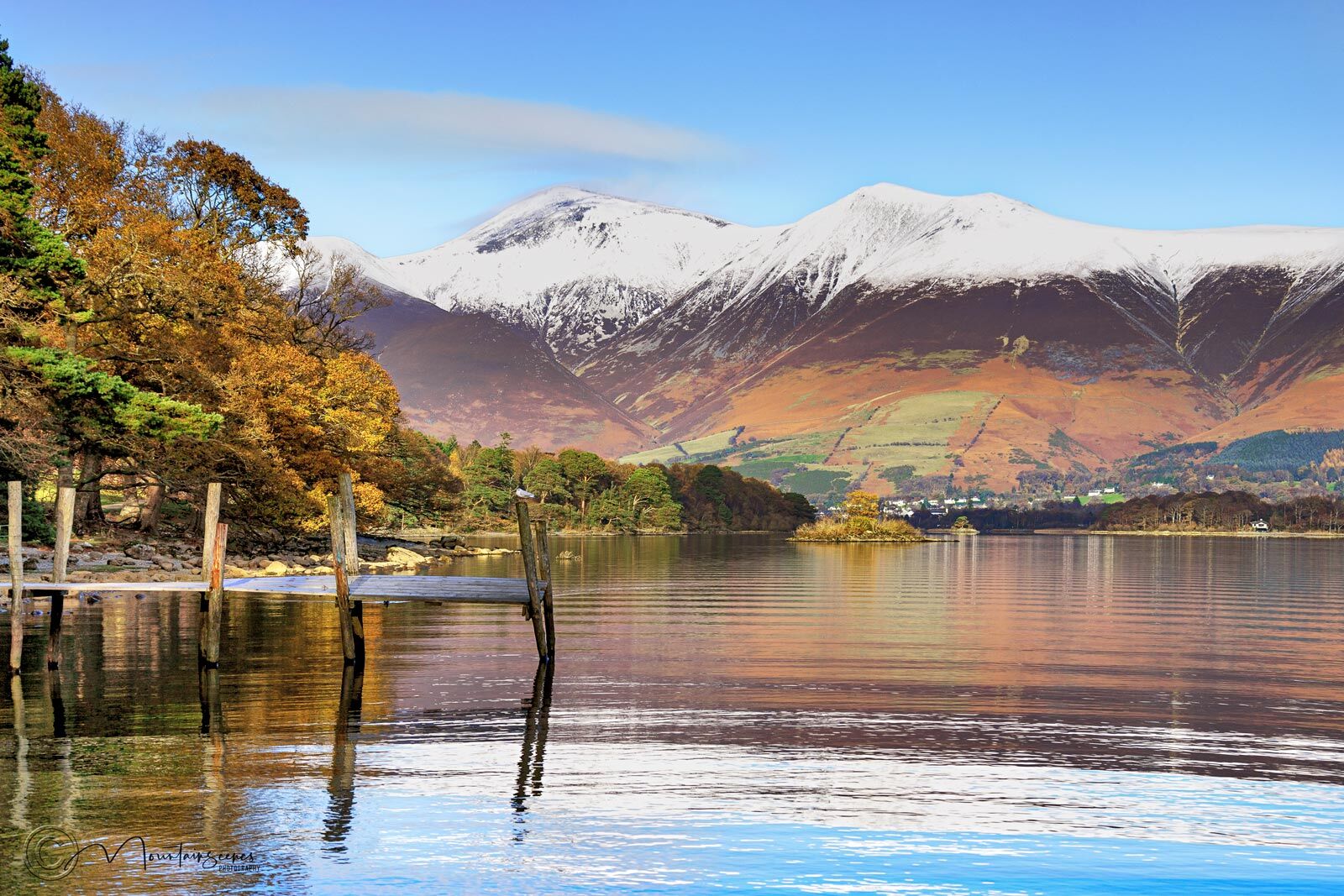 Skiddaw over Derwentwater