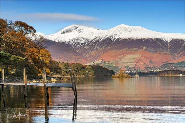 Skiddaw over Derwentwater
