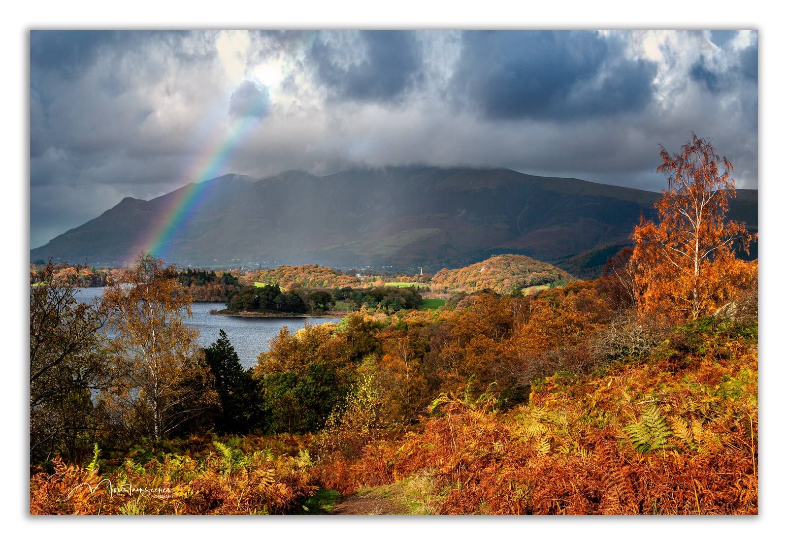 Storm over Derwentwater