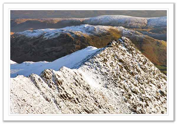 Striding Edge in winter