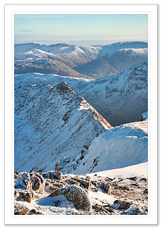 Striding Edge in winter 3