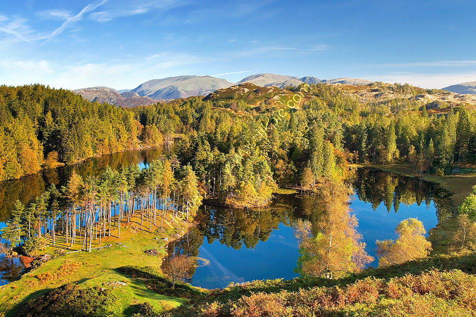 Tarn Hows in Autumn.
