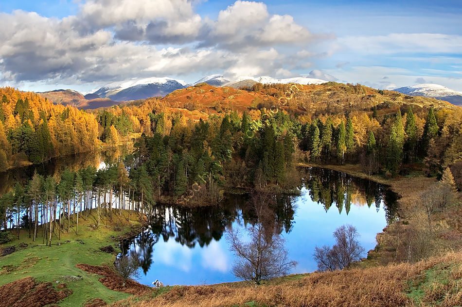 Tarn Hows in autumn 2
