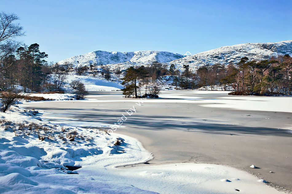 Tarn Hows in Winter 2