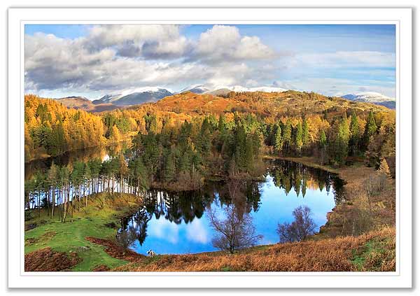 Tarn Hows in autumn 2