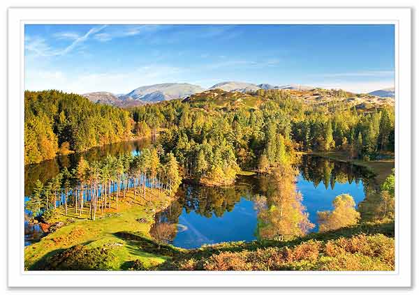 Tarn Hows in late Summer.