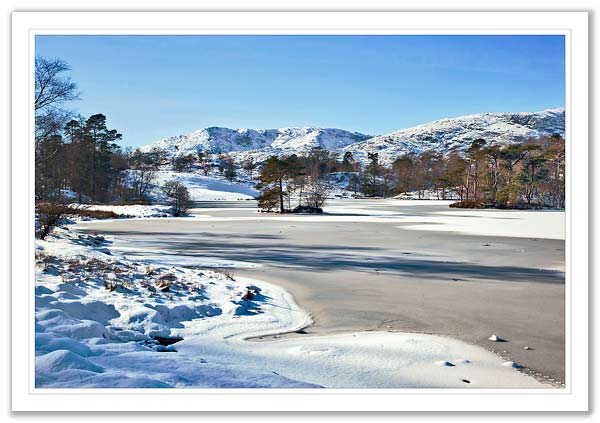 Tarn Hows in Winter 1