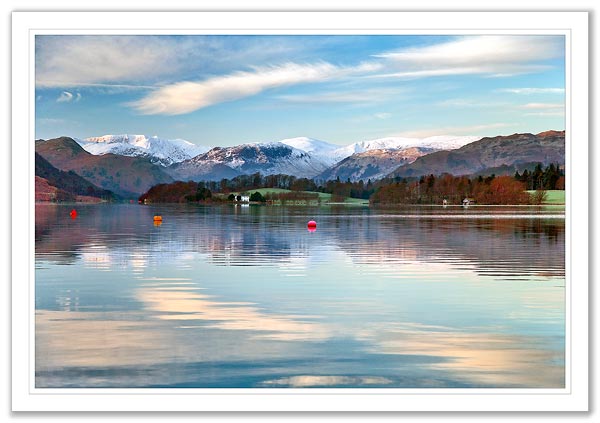 Reflections on Ullswater from Sharrow Bay