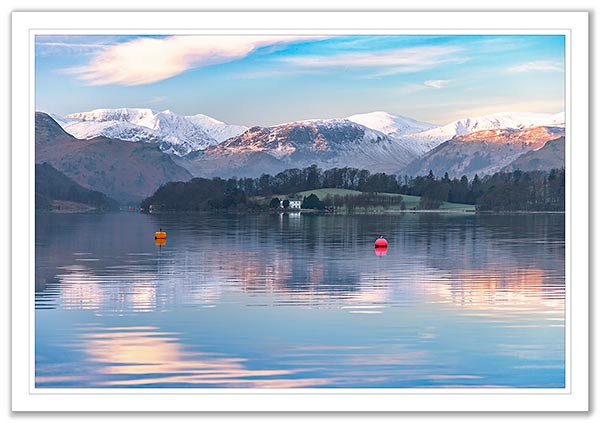 Reflections on Ullswater from Sharrow Bay
