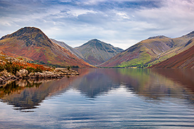 A lazy calm scene at Wastwater