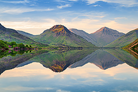 Yewbarrow and Great Gable across Wastwater
