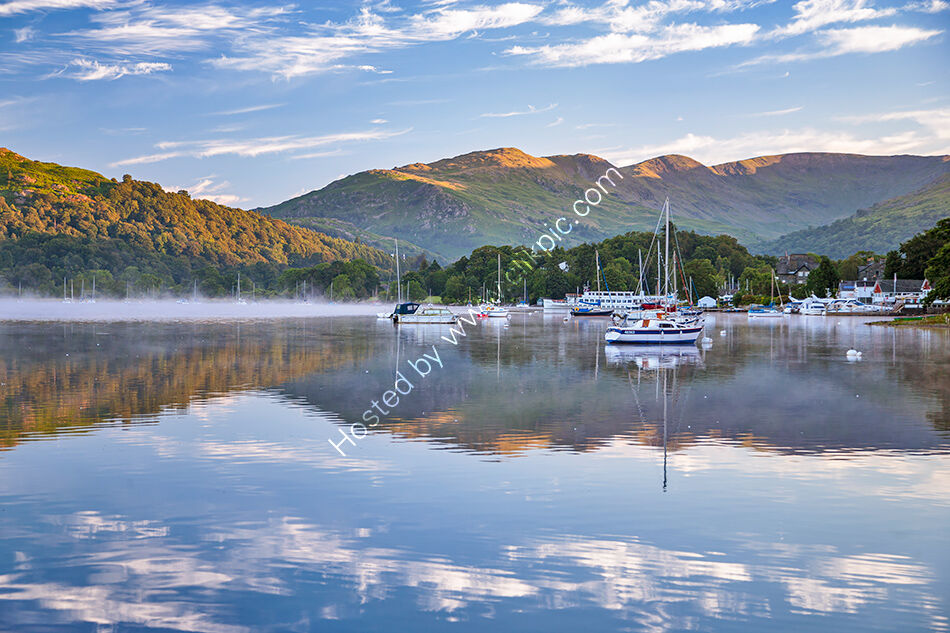 Windermere yachts at Ambleside