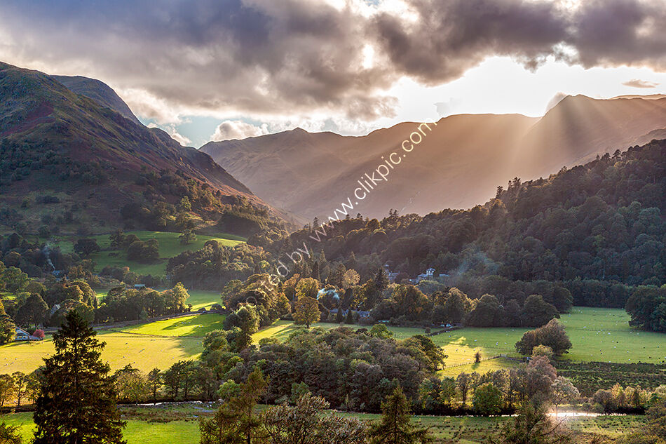 Patterdale in the evening sunshine